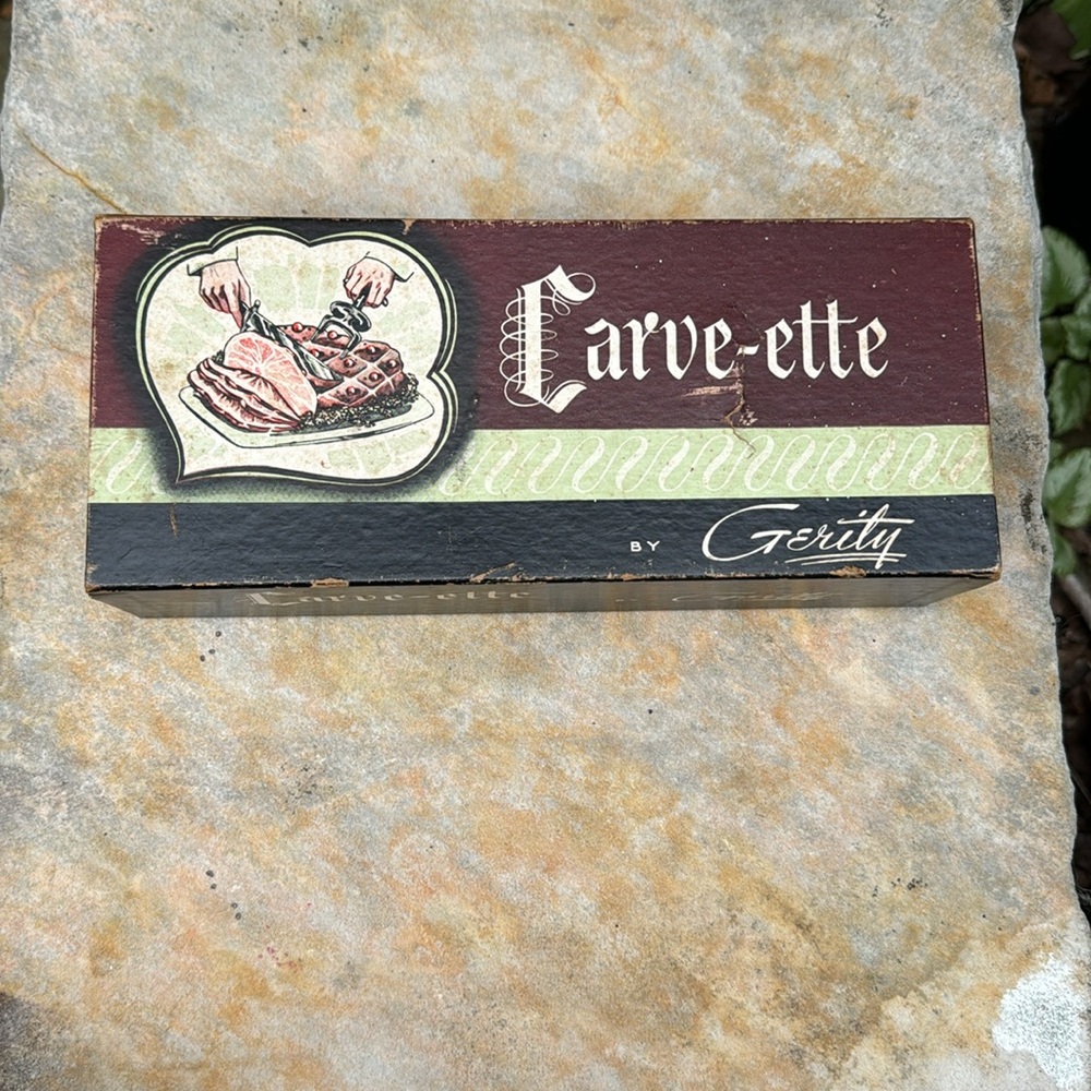 1950s Gerity Carve-ette Carving Fork